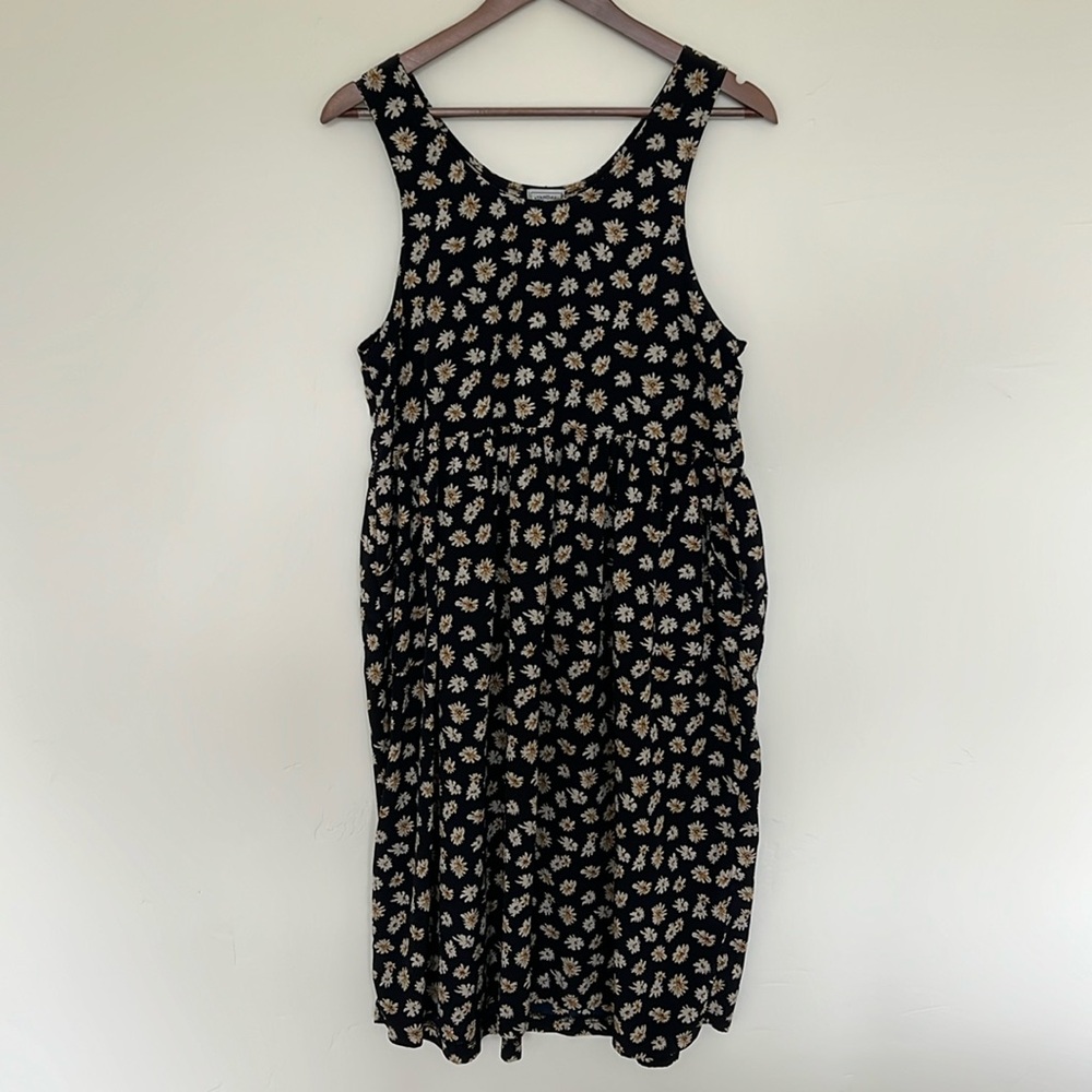 Vintage Flower black dress - Standard Market